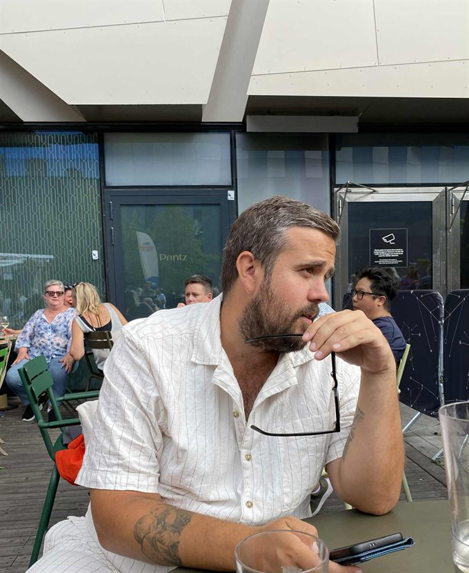 Porträtt av Alexander Åhman